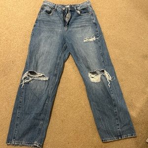 Garage high rise wide leg jeans SIZE 7